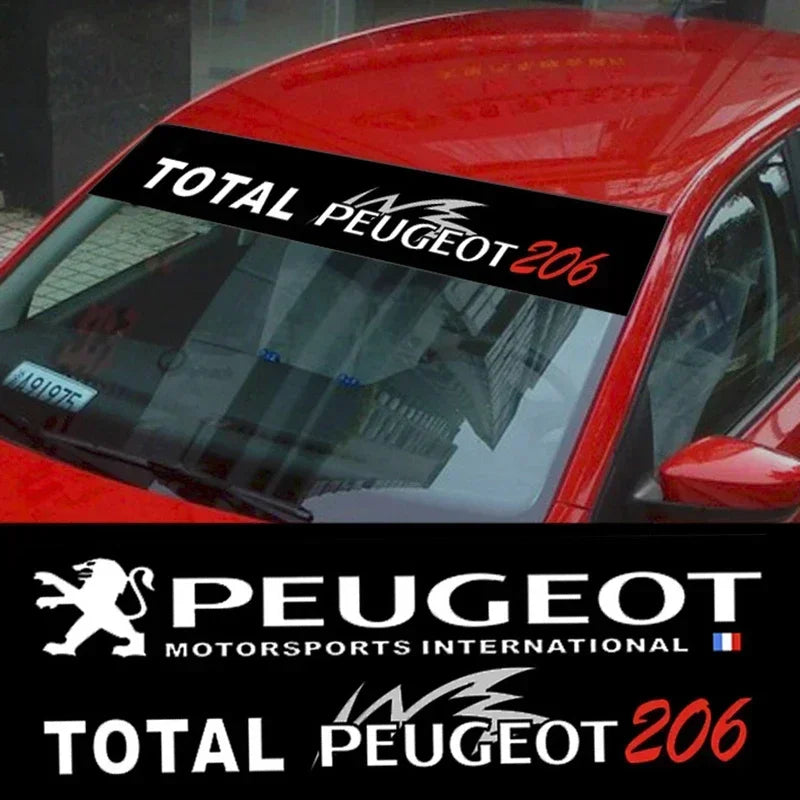 Car Windshield Decal Sticker for Peugeot