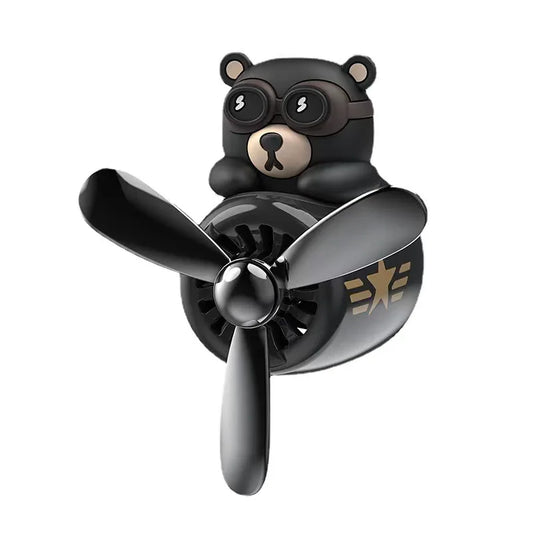 Bear Pilot Car Air Freshener