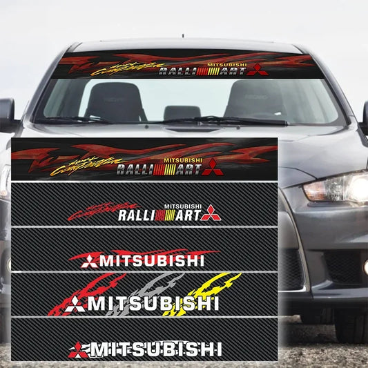 Mitsubishi Windshield Sticker 130cm